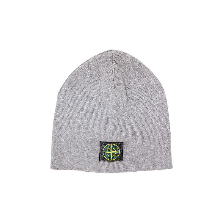 Supreme x Stone Island Reflective Beanie 'Grey'