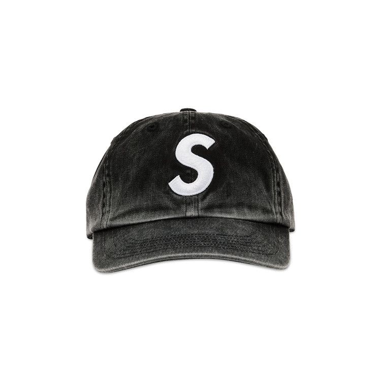 Supreme Pigment Print S Logo 6-Panel 'Black'