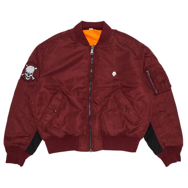 Supreme x Bounty Hunter MA-1 'Burgundy'