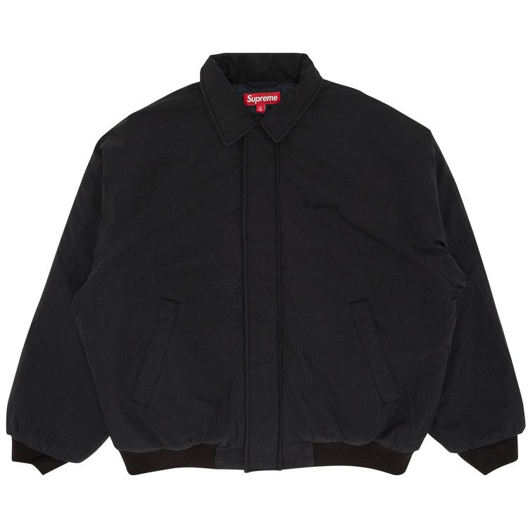 Supreme Peace Embroidered Work Jacket 'Black'