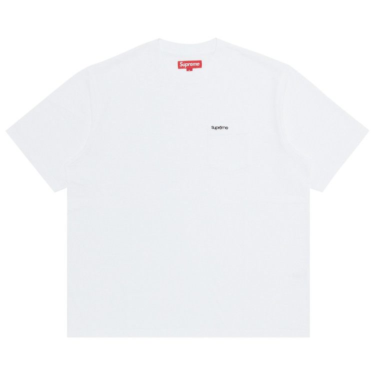 Supreme Short-Sleeve Pocket Tee 'White'
