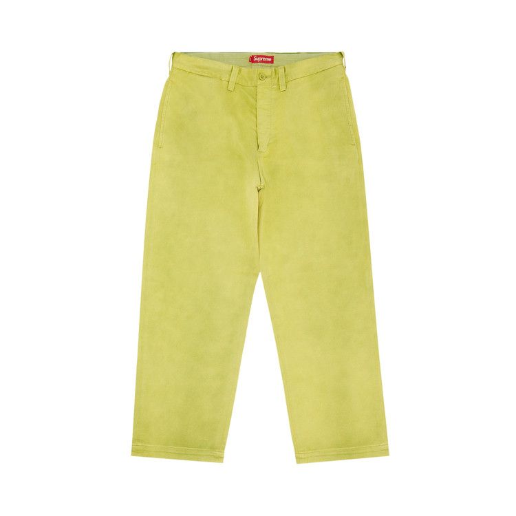 Supreme Chino Pant 'Washed Green'