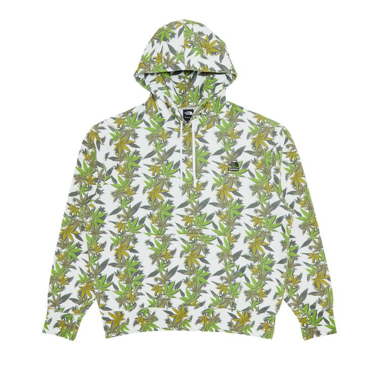 Supreme x The North Face Leaf Hooded Sweatshirt 'White'