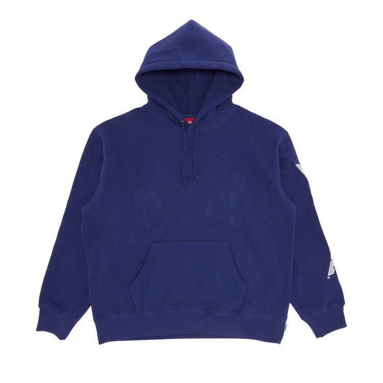 Supreme Sleeve Arc Hooded Sweatshirt 'Washed Navy'