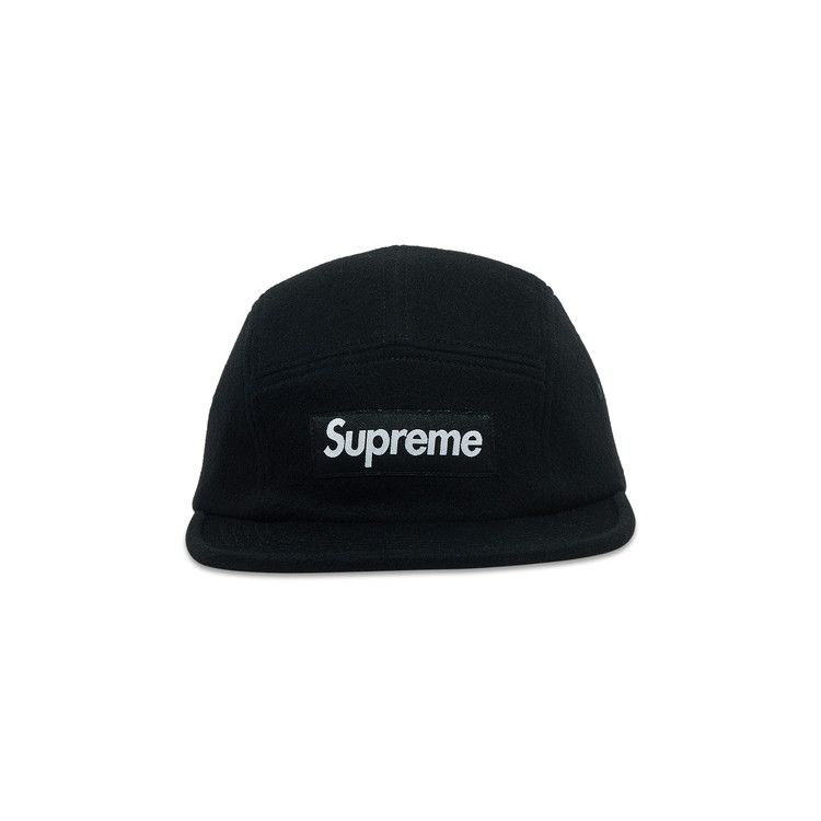 Supreme Wool Camp Cap 'Black'