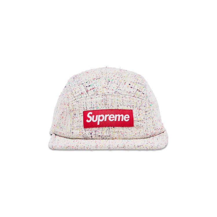Supreme Denim Bouclé Camp Cap 'Natural'