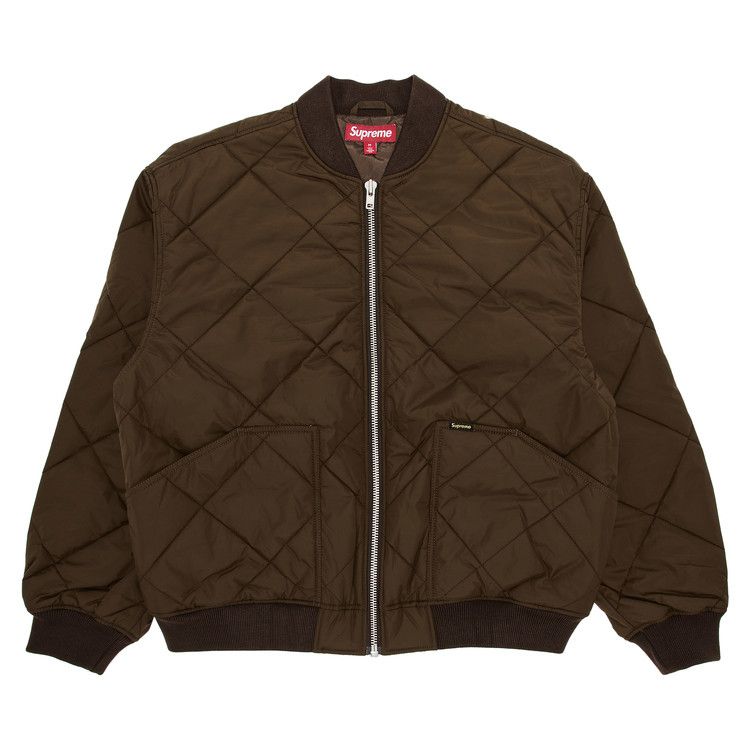 Supreme AOI Quilted Work Jacket 'Brown'
