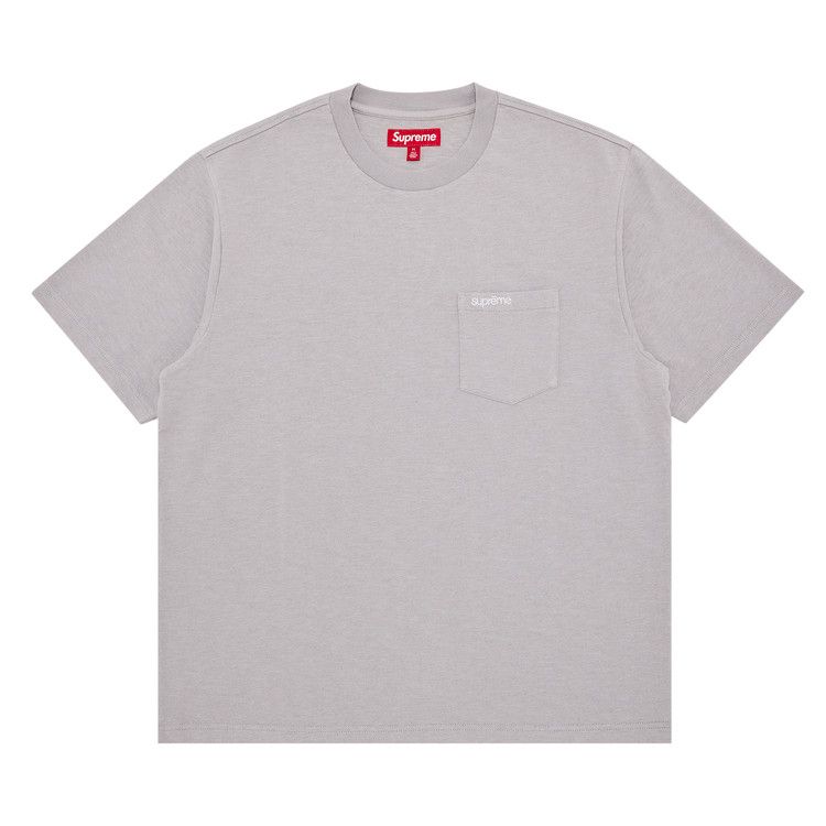Supreme Short-Sleeve Pocket Tee 'Grey'