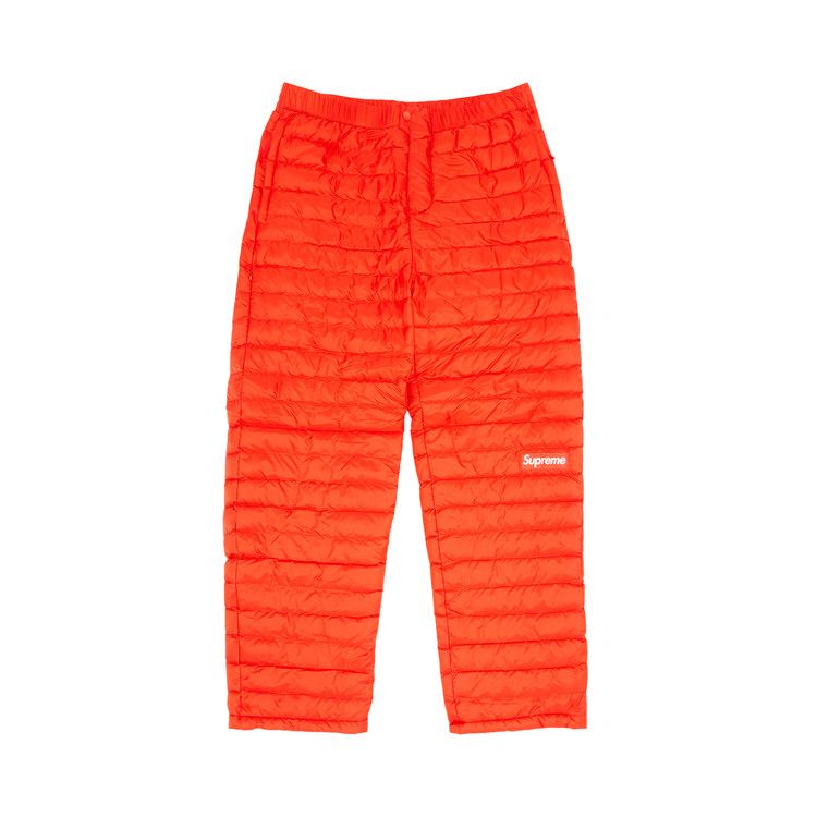 Supreme Micro Down Pant 'Dark Orange'