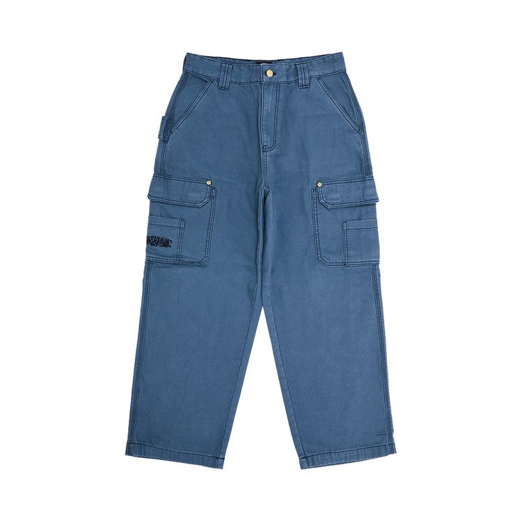 Supreme x Dickies Flannel Lined Cargo Pant 'Light Blue'