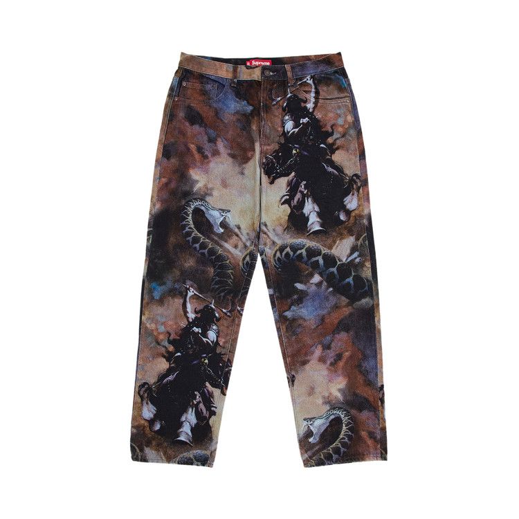 Supreme x Frank Frazetta Loose Fit Jean 'Multicolor'
