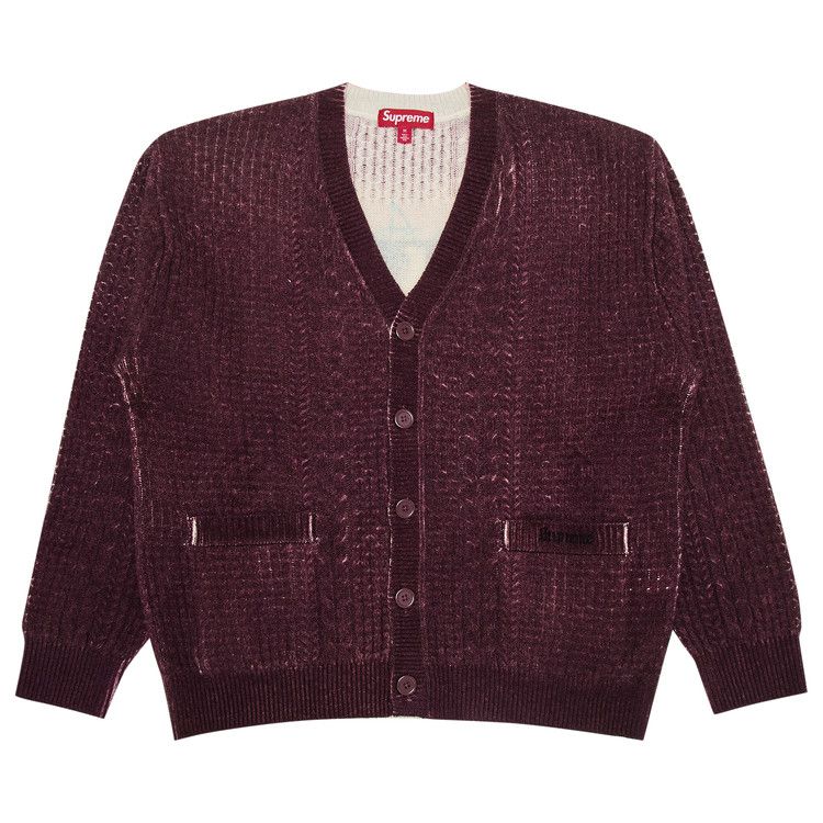 Supreme x Jane's Addiction Cardigan 'Burgundy'
