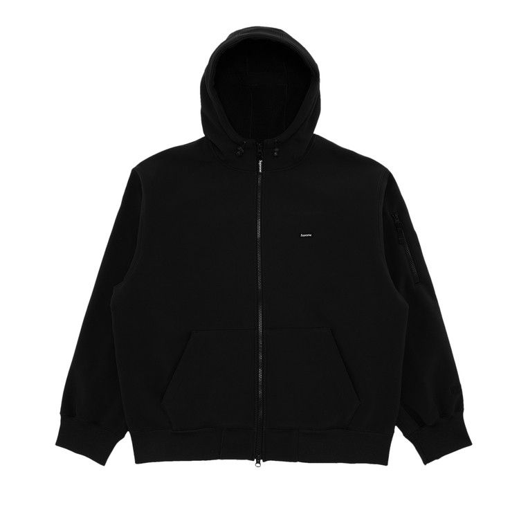 Supreme WINDSTOPPER Zip Up Hooded Sweatshirt 'Black'