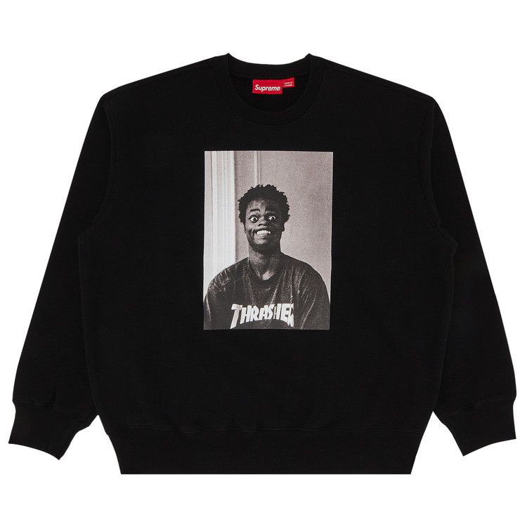 Supreme x Thrasher Crewneck 'Black'