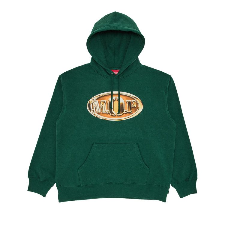 Supreme M.O.P. Hooded Sweatshirt 'Dark Green'
