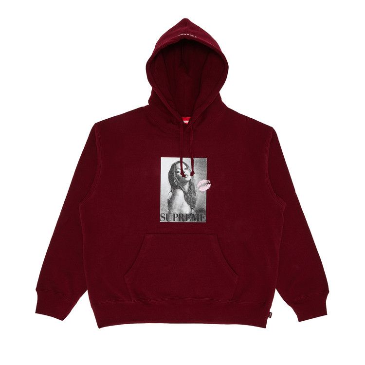 Supreme Kate Moss Hooded Sweatshirt 'Cardinal'