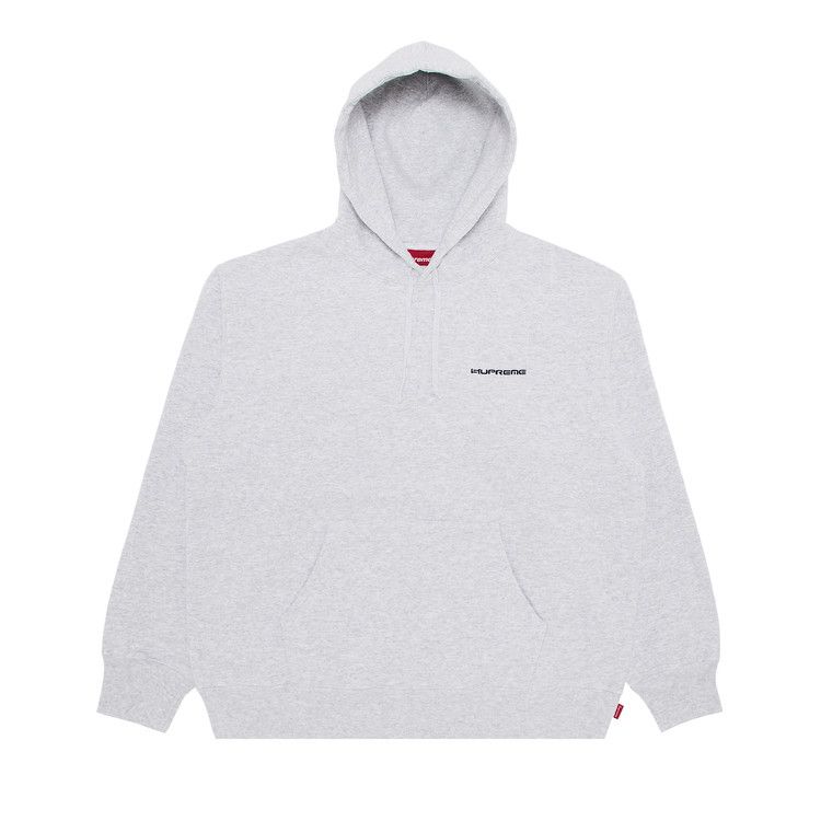 Supreme AOI Stacked Hooded Sweatshirt 'Ash Grey'
