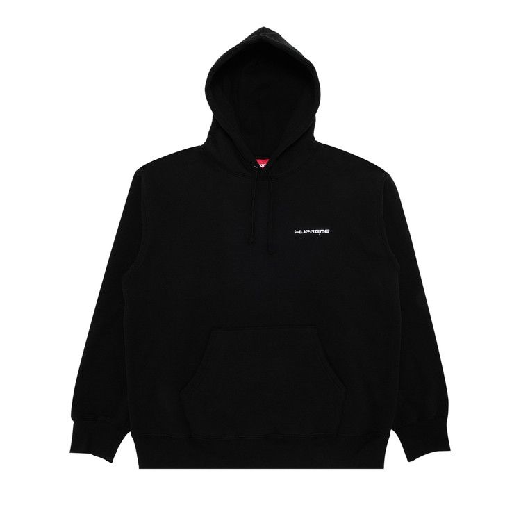 Supreme AOI Stacked Hooded Sweatshirt 'Black'