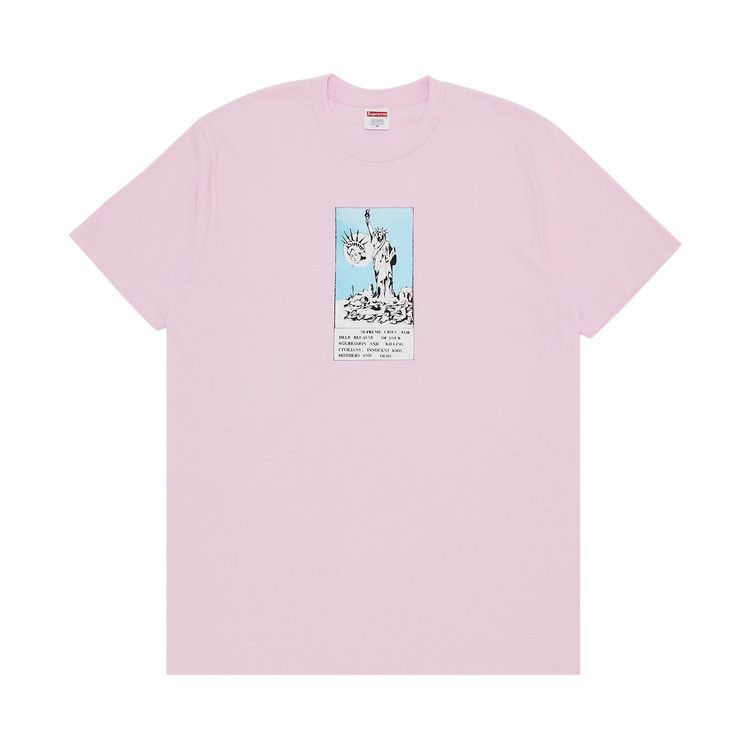 Supreme Liberty Tee 'Light Pink'