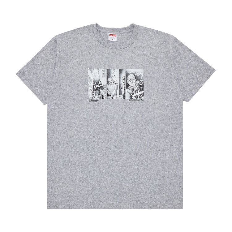 Supreme Mister Cartoon Pow Tee 'Heather Grey'