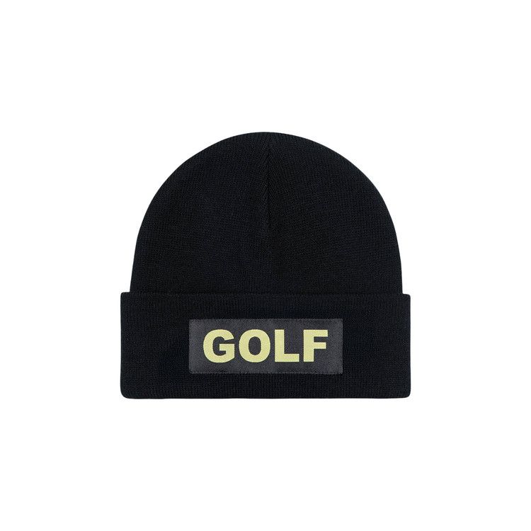 GOLF WANG Woven Logo Beanie 'Black'