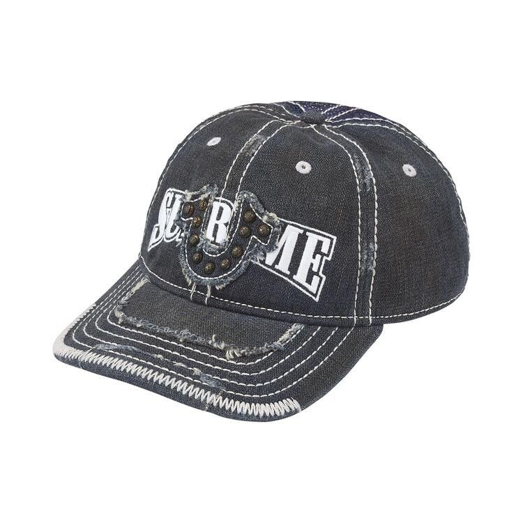 Supreme x True Religion Mesh Back 6-Panel 'Dirty Indigo'