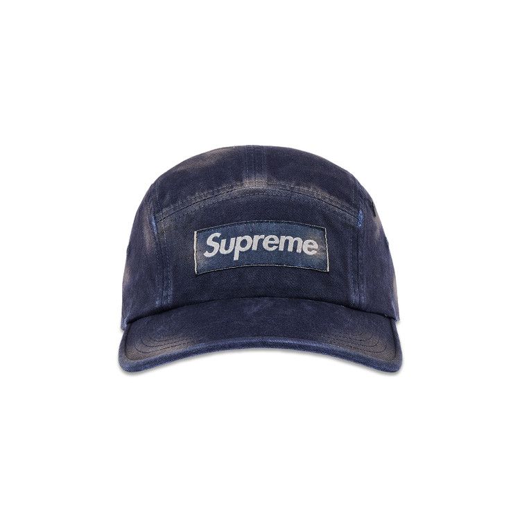 Supreme Overdyed Camp Cap 'Navy'