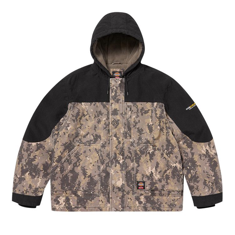 Supreme x Dickies Cordura Hooded Work Jacket 'Digi Camo'