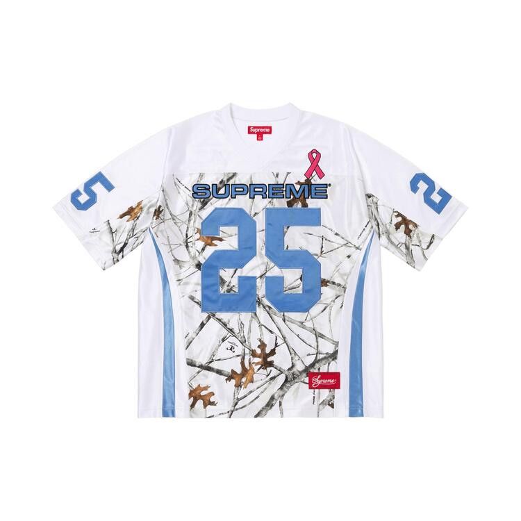 Supreme Breast Cancer Awareness Football Jersey 'White'