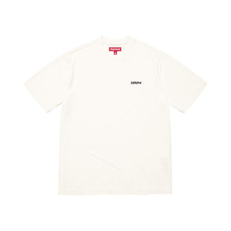 Supreme Washed Short-Sleeve Top 'White'