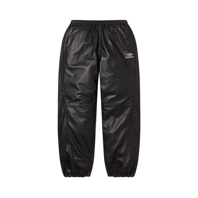Supreme x Umbro Leather Track Pant 'Black'