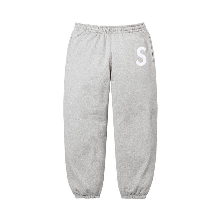 Supreme S Logo Sweatpant 'Heather Grey'