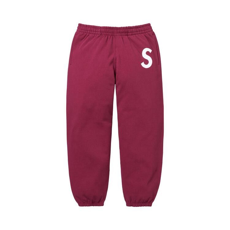 Supreme S Logo Sweatpant 'Raspberry'