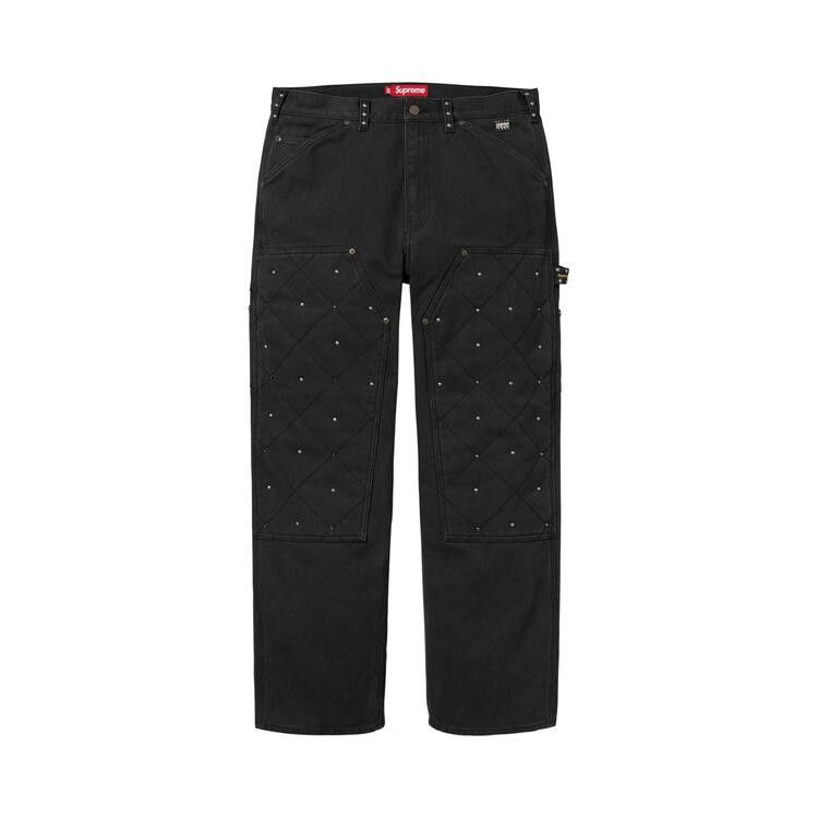Supreme x B.B. Simon Quilted Double Knee Painter Pant 'Black'