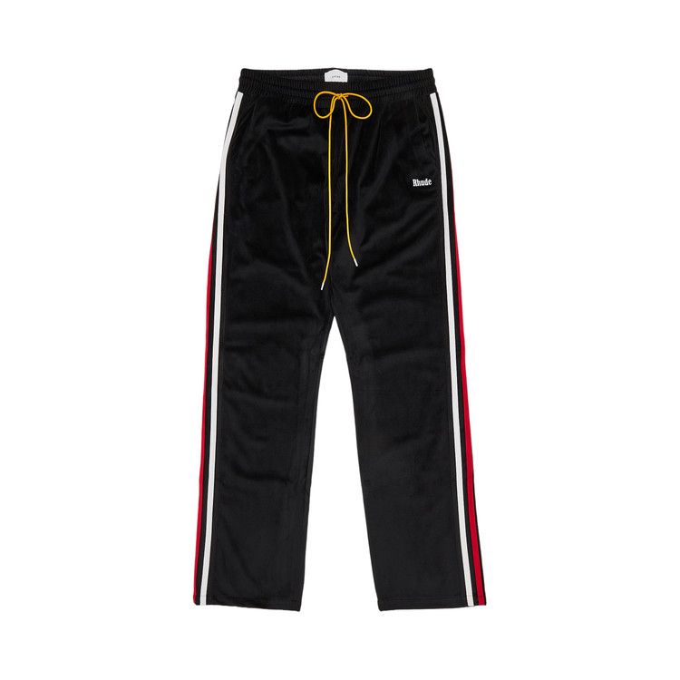 Rhude Mancino Velour Track Pant 'Black'