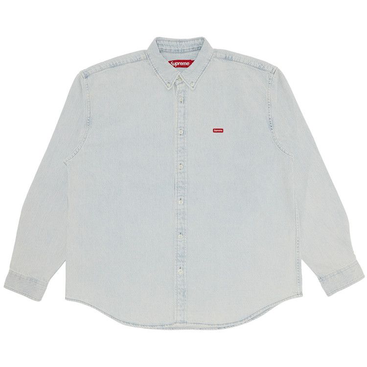 Supreme Small Box Denim Shirt 'Light Indigo'