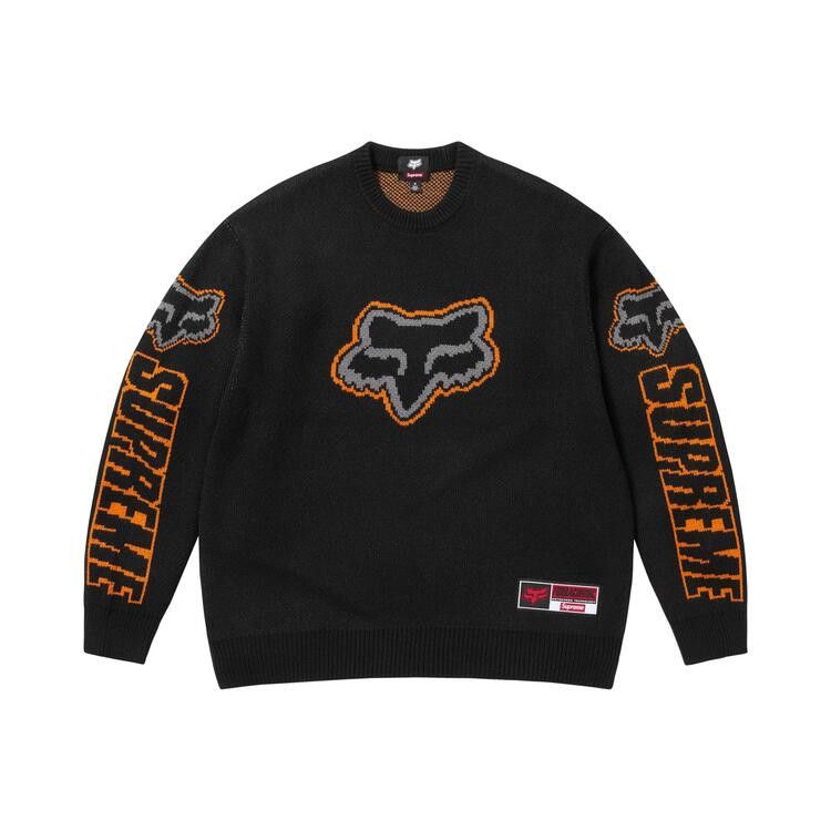 Supreme x Fox Racing Sweater 'Black'