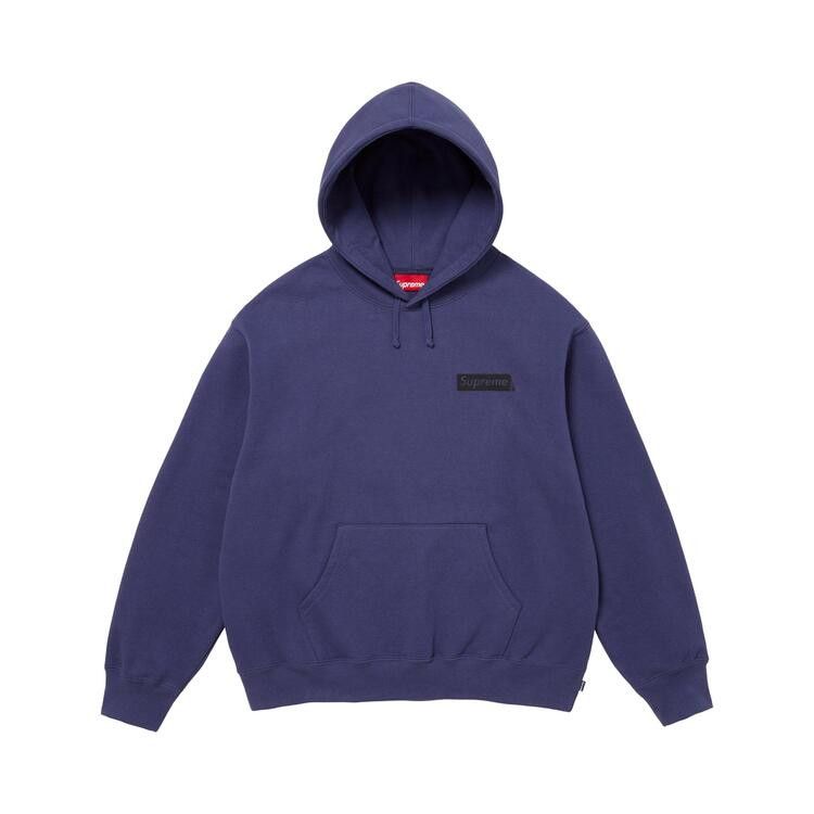 Supreme President Hooded Sweatshirt 'Washed Navy'