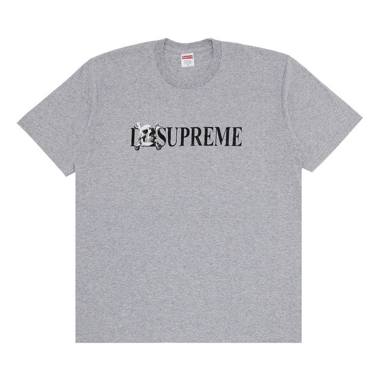 Supreme Skull Tee 'Heather Grey'