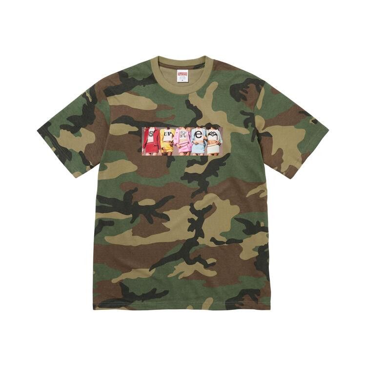 Supreme Girls Tee 'Woodland Camo'