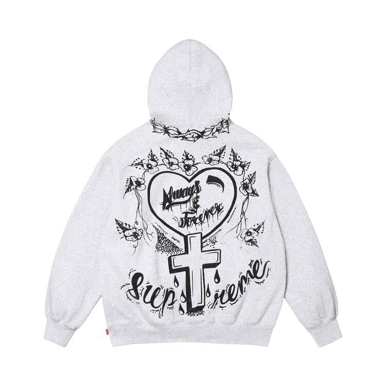 Supreme Forever Hooded Sweatshirt 'Ash Grey'