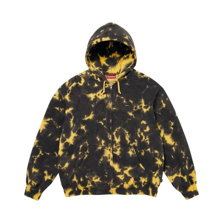 Supreme Small Box Zip Up Hooded Sweatshirt 'Tie Dye'