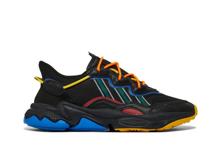 Angel Chen x adidas Ozweego 'Black Collegiate Green'