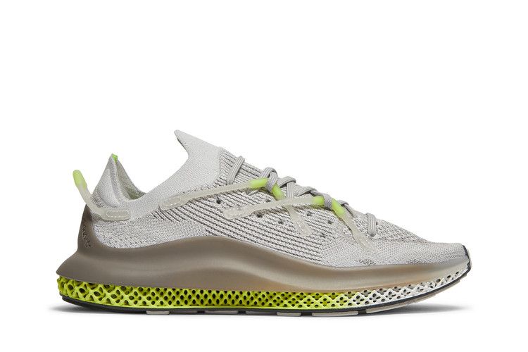 adidas 4D Fusio 'Grey Solar Yellow'