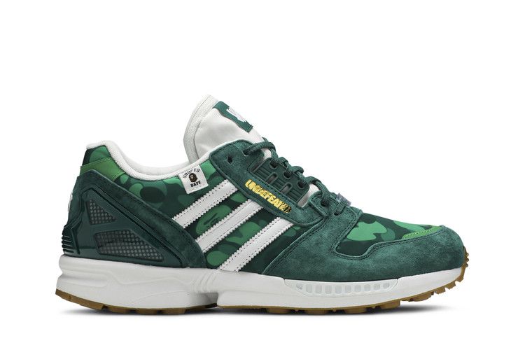 BAPE x Undefeated x adidas ZX 8000 'A-ZX Series - Green Camo'