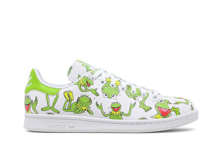 The Muppets x adidas Stan Smith 'Kermit The Frog Allover Print'