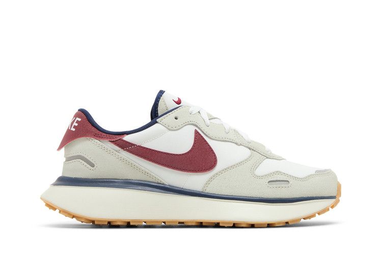 Nike Wmns Phoenix Waffle 'Light Bone Team Red'