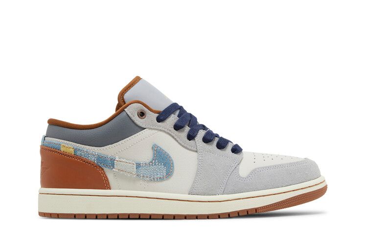 Air Jordan 1 Low SE 'Repaired Denim Swoosh'