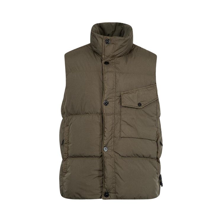 Stone Island Down Vest 'Military Green'