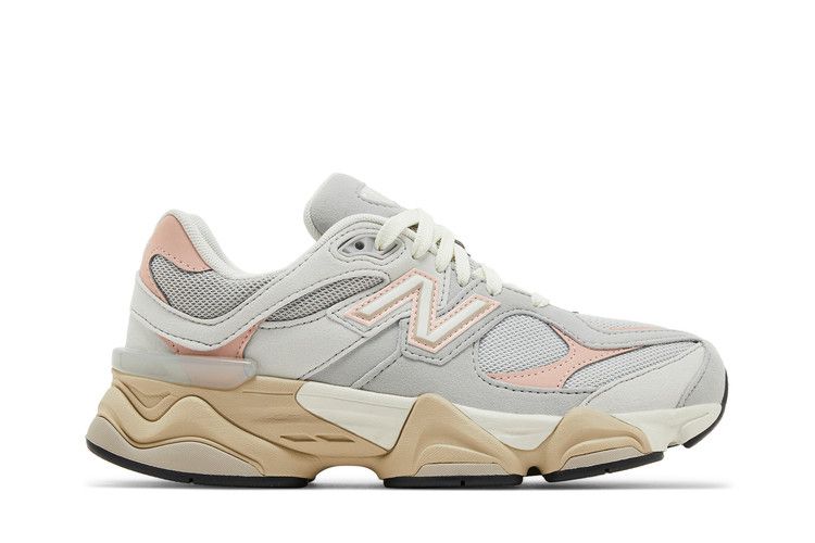 New Balance 9060 Big Kid 'Grey Matter Pink Haze'